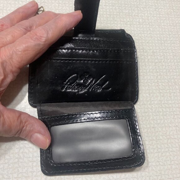 EUC Patricia Nash Tartan Leather set; Crossbody, Matching wallet and Mirror - Picture 12 of 15